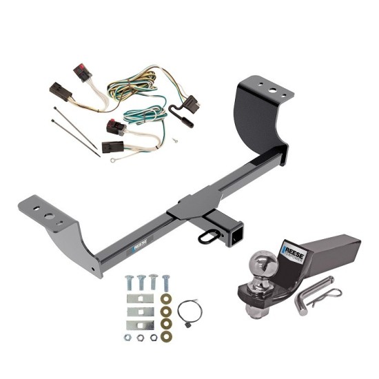 Reese Trailer Tow Hitch For 05-07 Chrysler 300 08-14 Dodge Challenger 06-10 Charger Complete Package w/ Wiring and 2" Ball