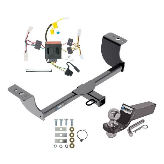 Reese Trailer Tow Hitch For 11-14 Dodge Charger Complete Package w/ Wiring and 2" Ball