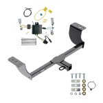 Trailer Hitch w/ Wiring For 15-22 Dodge Challenger Except Models w/Quad Tip Exhaust Class 3 2" Tow Receiver Reese Tekonsha