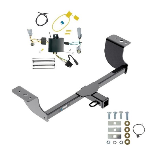 Trailer Hitch w/ Wiring For 15-22 Dodge Challenger Except Models w/Quad Tip Exhaust Class 3 2" Tow Receiver Reese Tekonsha