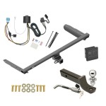 Reese Trailer Tow Hitch For 18-23 Honda Odyssey With Fuse Provisions Deluxe Package Wiring 2" Ball Mount and Lock