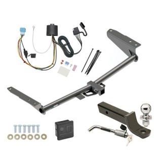 Reese Trailer Tow Hitch For 18-24 Honda Odyssey With Fuse Provisions Deluxe Package Wiring 2" Ball Mount and Lock