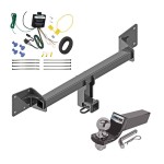 Reese Trailer Tow Hitch For 18-24 Audi Q5 SQ5 Complete Package w/ Wiring and 2" Ball