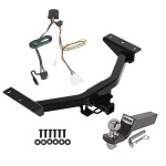 Reese Trailer Tow Hitch For 19-24 Honda Passport Complete Package w/ Wiring and 2" Ball