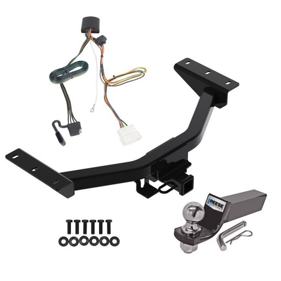 Reese Trailer Tow Hitch For 19-24 Honda Passport Complete Package w/ Wiring and 2" Ball