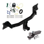 Reese Trailer Tow Hitch For 20-24 Porsche Cayenne Complete Package w/ Wiring and 2" Ball