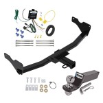 Reese Trailer Tow Hitch For 19-24 Audi Q3 (Except w/Hands-Free Liftgate Sensor) Complete Package w/ Wiring and 2" Ball