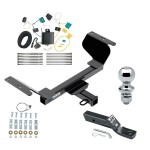 Reese Trailer Tow Hitch For 18-21 Chevrolet Equinox Except Premier or Models w/1.6L Diesel 2" Receiver Complete Package w/ Wiring and 1-7/8" Ball