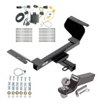 Reese Trailer Tow Hitch For 18-22 Chevrolet Equinox Premier Except Models w/1.6L Diesel Complete Package w/ Wiring and 2" Ball