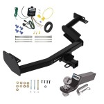 Reese Trailer Tow Hitch For 23-24 Hyundai Palisade KIA Telluride Complete Package w/ Wiring and 2" Ball