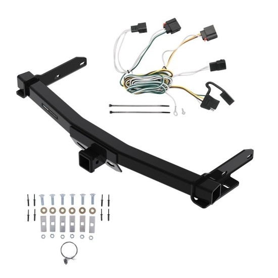 Reese Trailer Tow Hitch For 11-13 Jeep Grand Cherokee w/Removable OEM Fascia w/ Wiring Harness Kit
