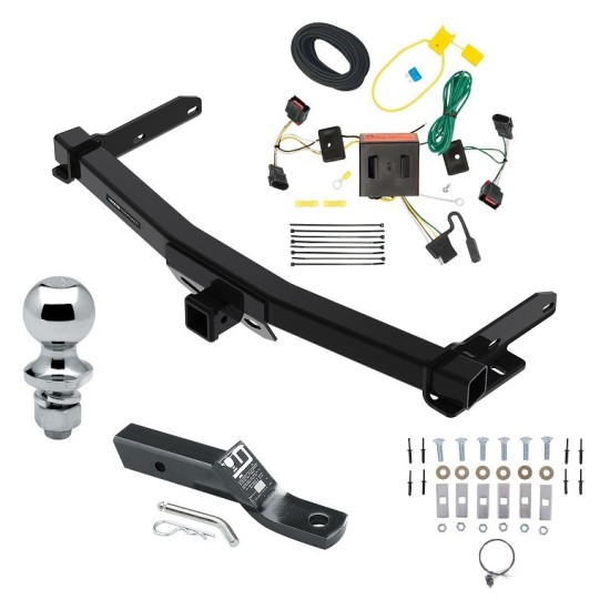 Reese Trailer Tow Hitch For 11-13 Dodge Durango All Styles Complete Package w/ Wiring and 1-7/8" Ball