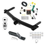Reese Trailer Tow Hitch For 11-13 Dodge Durango All Styles Complete Package w/ Wiring and 2" Ball