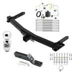 Reese Trailer Tow Hitch For 14-21 Jeep Grand Cherokee 22-23 WK Old Body Style Complete Package w/ Wiring and 2" Ball