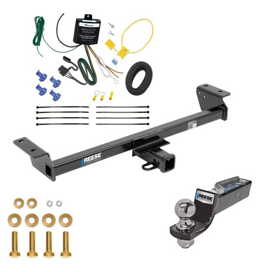 Tow Package For 22-22 Lexus RX350 Trailer Hitch w/ Wiring 2" Drop Mount 2" Ball 2" Receiver Reese