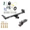 Tow Package For 22-22 Lexus RX350 Trailer Hitch w/ Wiring 2" Drop Mount 2" Ball 2" Receiver Reese