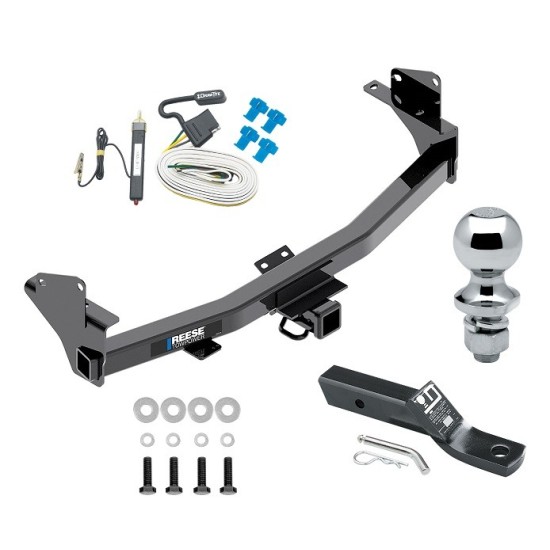 Reese Trailer Tow Hitch For 15-22 Chevrolet Colorado GMC Canyon 2" Receiver Complete Package w/ Wiring and 1-7/8" Ball