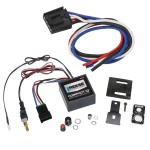 Reese Compact IQ Hidden Trailer Brake Control for 07-13 Chevy Silverado 1500 2500 3500 w/ Hardwire Wiring Adapter Proportional Trailer Brakes Module Box Controller 1-3 Axle