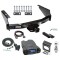 Class 5 10K Trailer Hitch Tow Package Prodigy P3 Brake Control For 99-01 Ford F-250 F-350 Super Duty w/ 7-Way RV Wiring 2" Drop Mount 2" Ball Class 4 2" Receiver Reese Tekonsha