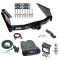 Class 5 12K Trailer Hitch Tow Package Prodigy P3 Brake Control For 99-01 Ford F-250 F-350 Super Duty w/ 7-Way RV Wiring 2" Drop Mount 2" Ball Class 4 2" Receiver Reese Tekonsha