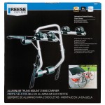 Reese 2 Bike Rack Trunk Mount for Car SUV or Hatchback Trunk Mounted Bicycle Carrier w/ 4 Straps