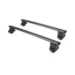 Rola Roof Rack Cross Bars For 05-22 Toyota Tacoma Double Cab w/ 8 Lock Cores For Cargo Kayak Luggage Etc. Complete Kit