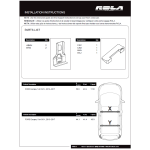 Rola Roof Rack Cross Bars For 13-19 Ford Escape Aluminum Extreme Cross Bar DFE Series