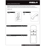 Rola Roof Rack Cross Bars For 05-22 Toyota Tacoma Access & Double Cab Aluminum Extreme Cross Bar DFE Series