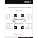 Rola Roof Rack Cross Bars For 05-22 Toyota Tacoma Access & Double Cab Aluminum Extreme Cross Bar DFE Series