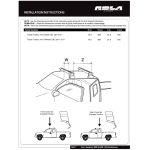 Rola Roof Rack Cross Bars w/ Keys For 07-21 Toyota Tundra Double & Crewmax Cab Aluminum Extreme Cross Bar DFE Series