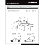 Rola Roof Rack Cross Bars For 15-22 Chevrolet Colorado GMC Canyon Extended Cab Aluminum Extreme Cross Bar DFE Series