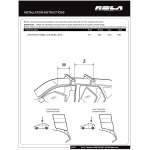 Rola Roof Rack Cross Bars For 13-22 Chevy Malibu Sedan Aluminum Extreme Cross Bar DFE Series