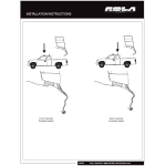 Rola Roof Rack Cross Bars For 05-22 Toyota Tacoma Access & Double Cab Aluminum Extreme Cross Bar DFE Series