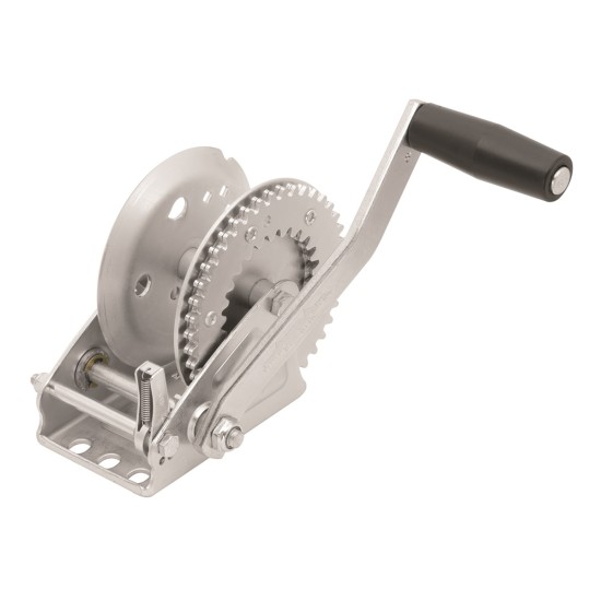 Fulton Trailer Winch 1,300 Lbs. 8" Manual Handle Crank Strap or Rope Marine Sale Boat Jet Ski