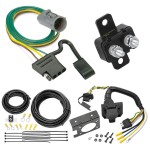 Trailer Hitch 7 Way RV Wiring Kit For 95-01 Ford Explorer 98-99 Ranger Plug Prong Pin Brake Control Ready