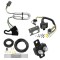 Trailer Hitch 7 Way RV Wiring Kit For 00-04 Nissan Xtrerra Plug Prong Pin Brake Control Ready