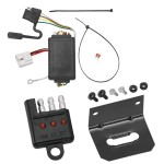 Trailer Wiring and Bracket w/ Light Tester For 04-07 Toyota Highlander Plug & Play 4-Flat Harness