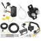 Trailer Hitch 7 Way RV Wiring Kit For 07-12 Mazda CX-7 w/Factory Tow PKG Plug Prong Pin Brake Control Ready