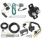 Trailer Hitch 7 Way RV Wiring Kit For 08-12 Ford Escape 08-11 Mazda Tribute Mercury Mariner Plug Prong Pin Brake Control Ready