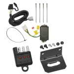 Trailer Wiring and Bracket w/ Light Tester For 10-22 Lexus RX350 RX450h without Factory Tow Package Plug & Play 4-Flat Harness