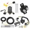 Trailer Hitch 7 Way RV Wiring Kit For 07-12 Hyundai Santa Fe w/ Factory Tow PKG Plug Prong Pin Brake Control Ready