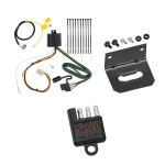 Trailer Wiring and Bracket w/ Light Tester For 16-21 Mitsubishi Outlander except Outlander Sport Plug & Play 4-Flat Harness