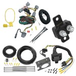 Trailer Hitch 7 Way RV Wiring Kit For 94-98 Jeep Grand Cherokee Plug Prong Pin Brake Control Ready