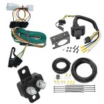 Trailer Hitch 7 Way RV Wiring Kit For 97-01 Jeep Cherokee Plug Prong Pin Brake Control Ready