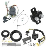 Trailer Hitch 7 Way RV Wiring Kit For 96-97 Toyota Land Cruiser Lexus LX450 Plug Prong Pin Brake Control Ready