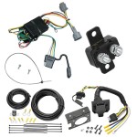 Trailer Hitch 7 Way RV Wiring Kit For 98-04 Nissan Frontier 98 Quest Mercury Villager Plug Prong Pin Brake Control Ready