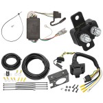 Trailer Hitch 7 Way RV Wiring Kit For 05-06 Chevy Equinox 2006 Pontiac Torrent Plug Prong Pin Brake Control Ready