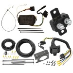 Trailer Hitch 7 Way RV Wiring Kit For 05-10 KIA Sportage 6 Cyl. Plug Prong Pin Brake Control Ready