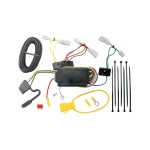 Trailer Wiring and Bracket w/ Light Tester For 14-21 Toyota Corolla 07-21 Camry 07-14 FJ Cruiser 14-18 Mazda 3 03-08 Mazda 6 07-12 CX-7 4-Flat Harness Plug Play