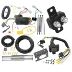 Trailer Hitch 7 Way RV Wiring Kit For 14-21 Toyota Corolla 07-21 Camry 07-14 FJ Cruiser 14-18 Mazda 3 03-08 Mazda 6 07-12 CX-7 Plug Prong Pin Brake Control Ready